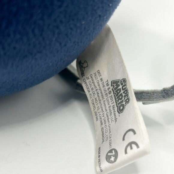 Super Mario Bros Little Buddy Chain Chomp and Bullet Bill Nintendo Plush Pair - Picture 7 of 7